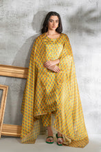 Mustard Printed Set